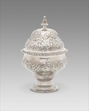 Covered Sugar Bowl, 1765/75, Bancroft Woodcock, American, 1732–1817, Wilmington, Delaware,