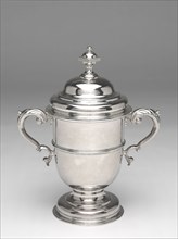 Covered Cup, 1764/75, Myer Myers, American, 1723–1795, New York, New York City, Silver, 35.6 × 29.2