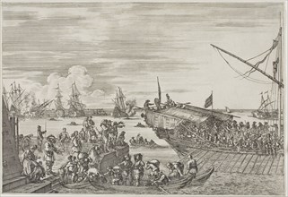 Le départ d’une Galère, 1654, Stefano della Bella, Italian, 1610-1664, Italy, Etching on paper, 235