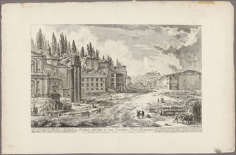 View of the Site of the ancient Roman Forum, from Views of Rome, 1750/59, Giovanni Battista