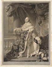 Louis XVI, 1790, printed after 1815, Charles Clément Bervic (French, 1756-1822), after Antoine