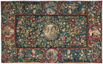Table Carpet (Depicting Scenes from the Life of Christ), 1600/50, Northern or Southern Netherlands,