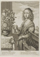Spring, 1641, Wenceslaus Hollar, Czech, 1607-1677, Bohemia, Etching on ivory laid paper, 246 × 179