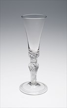 Wine Glass, c. 1750, England, Glass, H. 20.2 cm (7 15/16 in.)
