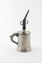 Inhaling Mug, c. 1770, Joseph Henry, English, active 1750-1780, London, England, Pewter (mug),