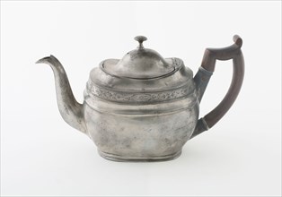 Teapot, c. 1820, Birch and Villers (John Birch and William Villers), England, active c. 1775-1820,