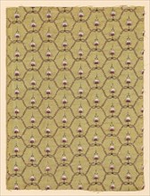 Panel (Dress Fabric), 1775/80, France, Silk, plain weave with silvered-metal-strip-wrapped with