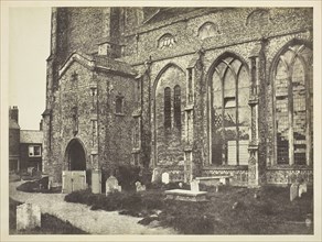 Southside of Cromer Church, c. 1850s, Benjamin Brecknell Turner, English, 1815–1894, England,