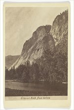 Glacier Rock from below, 1866/99, G. Fagersteen, American, 1829–1889, United States, Albumen print,