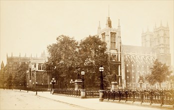 Westminster Abbey, 1850–1900, probably English, 19th century, England, Albumen print, from the