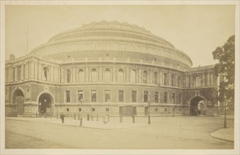 Royal Albert Hall, 1850–1900, probably English, 19th century, England, Albumen print, from the