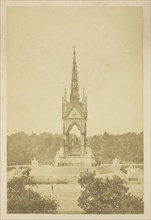 Albert Memorial, 1850–1900, probably English, 19th century, England, Albumen print, from the album