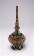 Rose Water Sprinkler (gulab pash), Mughal period, late 18th century, India, India, Silver and