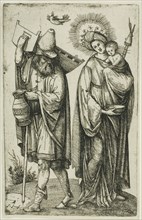 The Holy Family with the Dove of the Holy Ghost, n.d., Hieronymous Hopfer, German, active
