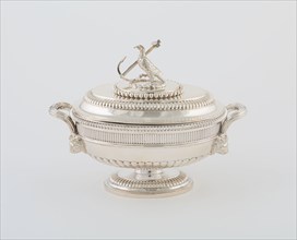 Sauce Tureen and Cover from the Hood Service, 1807/08, Paul Storr, English, 1771-1844, London,