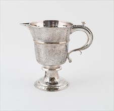 Goblet-Shaped Ewer, 1683, London, England, London, Silver, H. 15.6 cm (6 1/8 in.)