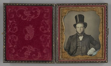 Untitled, 1839/60, American, 19th century, United States, Daguerreotype, 8.3 x 7 cm (plate), 9.3 x