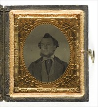 Untitled, 1855/75, 19th century, Unknown Place, Tintype, 4 x 3.5 cm (plate), 5 x 4.4 x 1.2 cm