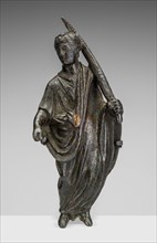 Statuette of a Lictor, First half of the 1st century AD, Roman, Roman Empire, Bronze, 11.7 × 5 × 3