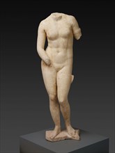 Statue of the Aphrodite of Knidos, 2nd century AD, Roman, Piraeus, Marble, 168 × 57.2 × 42 cm (66