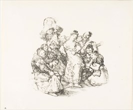The Andalusian dance, 1825/26, Formerly attributed to Francisco José de Goya y Lucientes, Spanish,