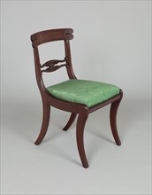 Side Chair, 1825/26, Sherlock Spooner and George Trask, American, active 1825–1826, Boston,