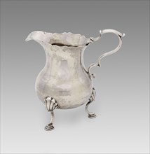 Cream Pot, 1755/76, Myer Myers, American, 1723–1795, New York, New York City, Silver, 10.1 × 10.8 ×