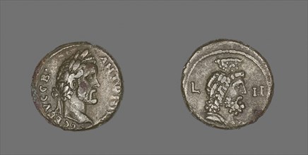 Coin Portraying Emperor Antoninus Pius, AD 145, Roman, minted in Alexandria, Egypt, Egypt, Billon,