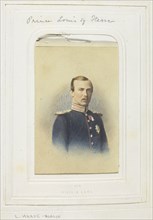 Prince Louis of Hesse, 1860–69, L. Haase & Company, German, active 1850s-1890s, Germany, Albumen
