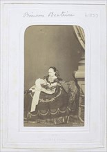Princess Beatrice, 1861, John Jabez Edwin Mayall, American, 1813-1901, United States, Albumen