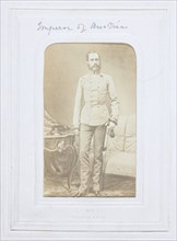 The Emperor of Austria, 1860–69, European, active 1860s, Albumen print, 8.8 × 5.5 cm (image/paper),