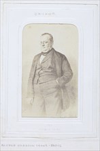 Camillo Benso, Count of Cavour, 1860–69, Alfred Chardon Jeune, French, 1830-1897, Paris, Albumen