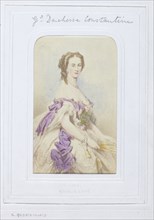 Grand Duchess Constantine, 1860–69, Émile Desmaisons, French, 1812-1880, France, Albumen print, 8.7