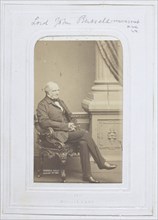 Lord John Russell, 1861, John Jabez Edwin Mayall, American, 1813-1901, United States, Albumen