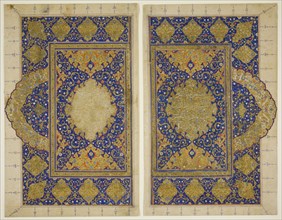 Double Page from the Qur’an, Safavid dynasty (1501–1722), 16th century, Iran, Iran, Opaque