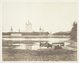 The Smolnoi Monastery, 1851/52, Roger Fenton, English, 1819–1869, England, Salted paper print, 17.1