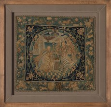 Pillow Cover (Depicting the Annunciation), 1550/1600, Southern Germany (Swabia) or Switzerland,