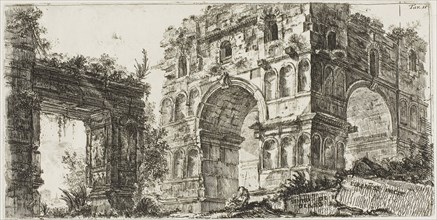 Temple of Janus, plate 11 from Some Views of Triumphal Arches and other monuments, 1748, Giovanni