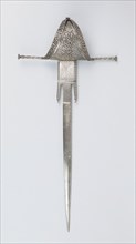 Parrying Dagger, 1625/60, Italian, Italy, Steel, wood, and silver, L. 56 cm (22 1/16 in.)