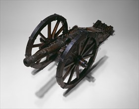 Model Field Cannon (Serpentine), 1595, Possibly by Hans Reischperger, Austrian, Vienna, active