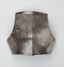Breastplate, c. 1540, German, Brunswick, Brunswick, Steel, H: 36.8 cm (14 1/2 in.)