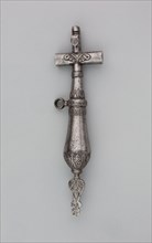 Priming Flask with Spanner and Screwdriver, 17th century, Italian, Central Europe, Iron, L. 21.1 cm