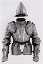 Half Armor, c. 1560/70, Italian, Italy, Steel, H. cuirass with tassets: 94 cm (37 in.)
