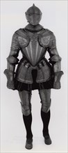 Composite Field Armor, 1570/80, Italian, Milanese, Italy, Steel, brass, and leather, H. 182.9 cm
