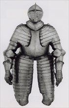 Elements of a Half Armor for Foot Tournament at the Barriers, c. 1590, South German, Augsburg,