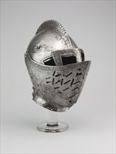 Close Helmet, 1551, possibly 1557, Possibly by the workshop of Wolfgang Grosschede, Southern