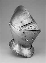Close Helmet, c. 1550, Austrian, Innsbruck, Innsbruck, Steel, H. 23.5 cm (9 1/4 in.)