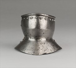 Bevor (Falling Buff) with Two Gorget Pieces, c. 1500, European, possibly Spanish, Europe, Steel