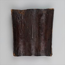 Buckler (Targa), 1550/75, Italian, Italy, Wood, leather, and iron, 26.7 × 24.1 cm (10 1/2 × 9 1/2