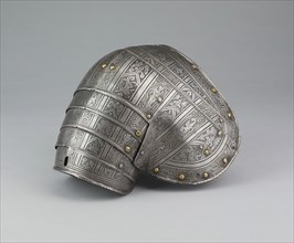Right Pauldron, 1580, Italian, Italy, Steel